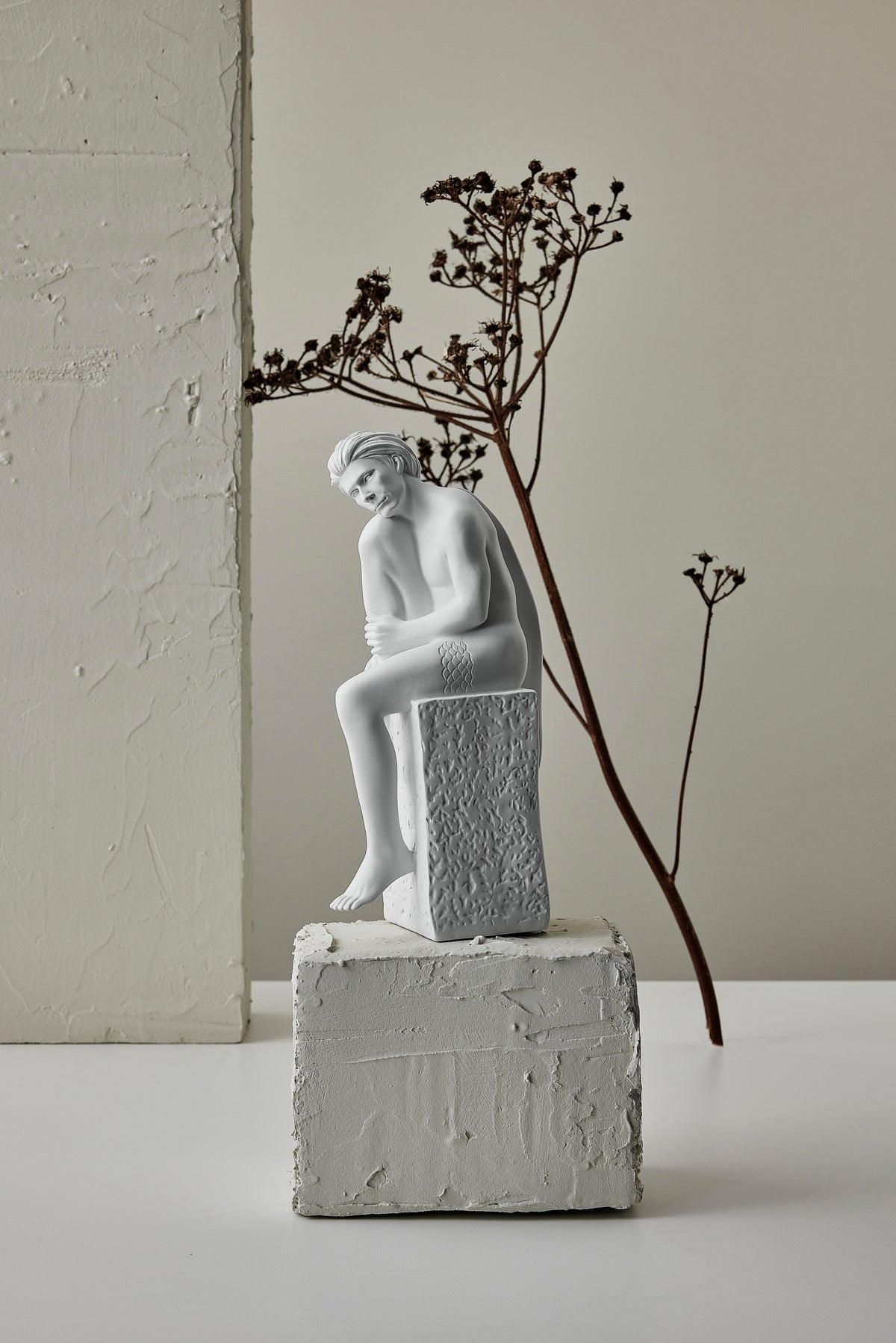 Pisces, Christel, male, porcelain