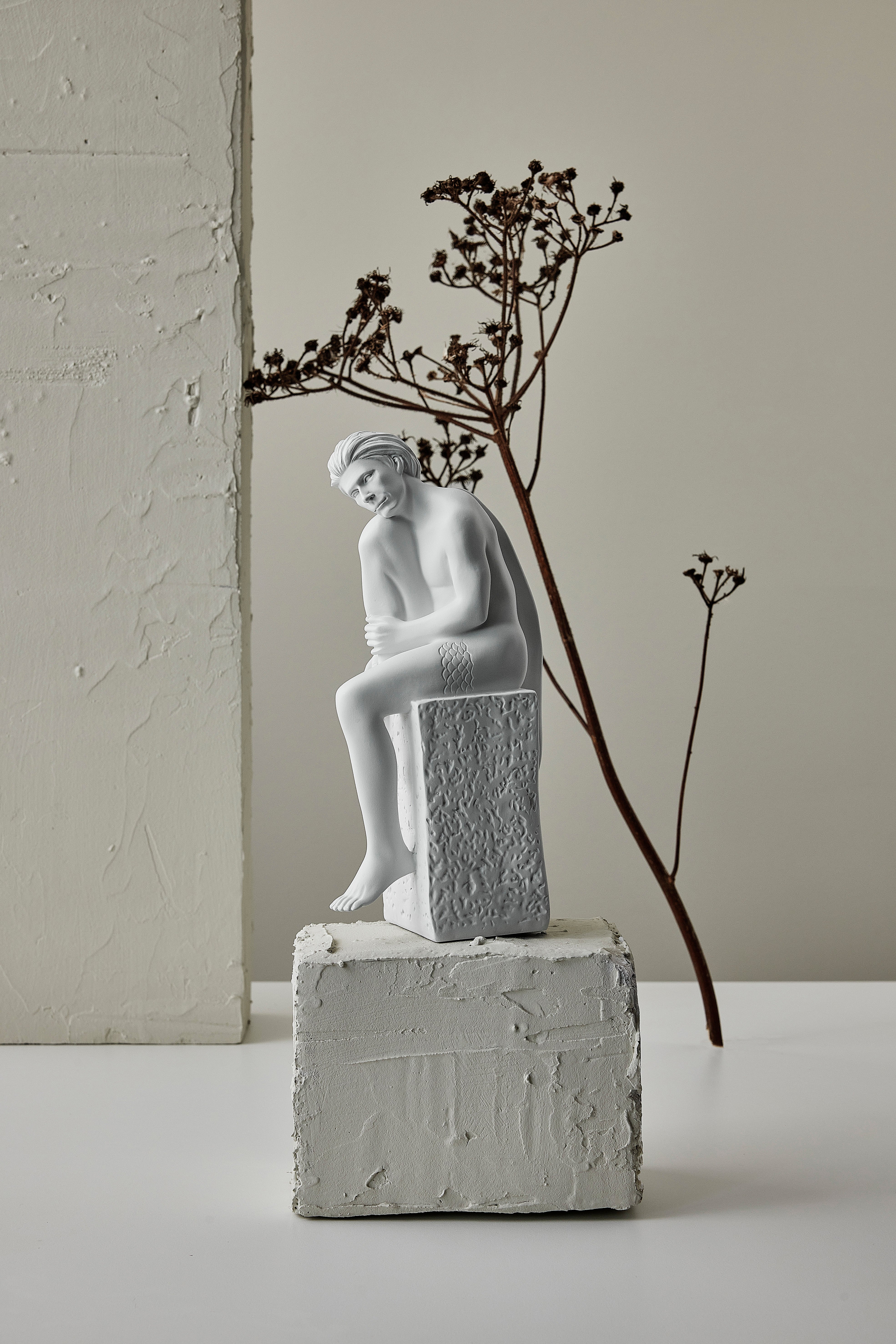 Pisces, Christel, male, porcelain