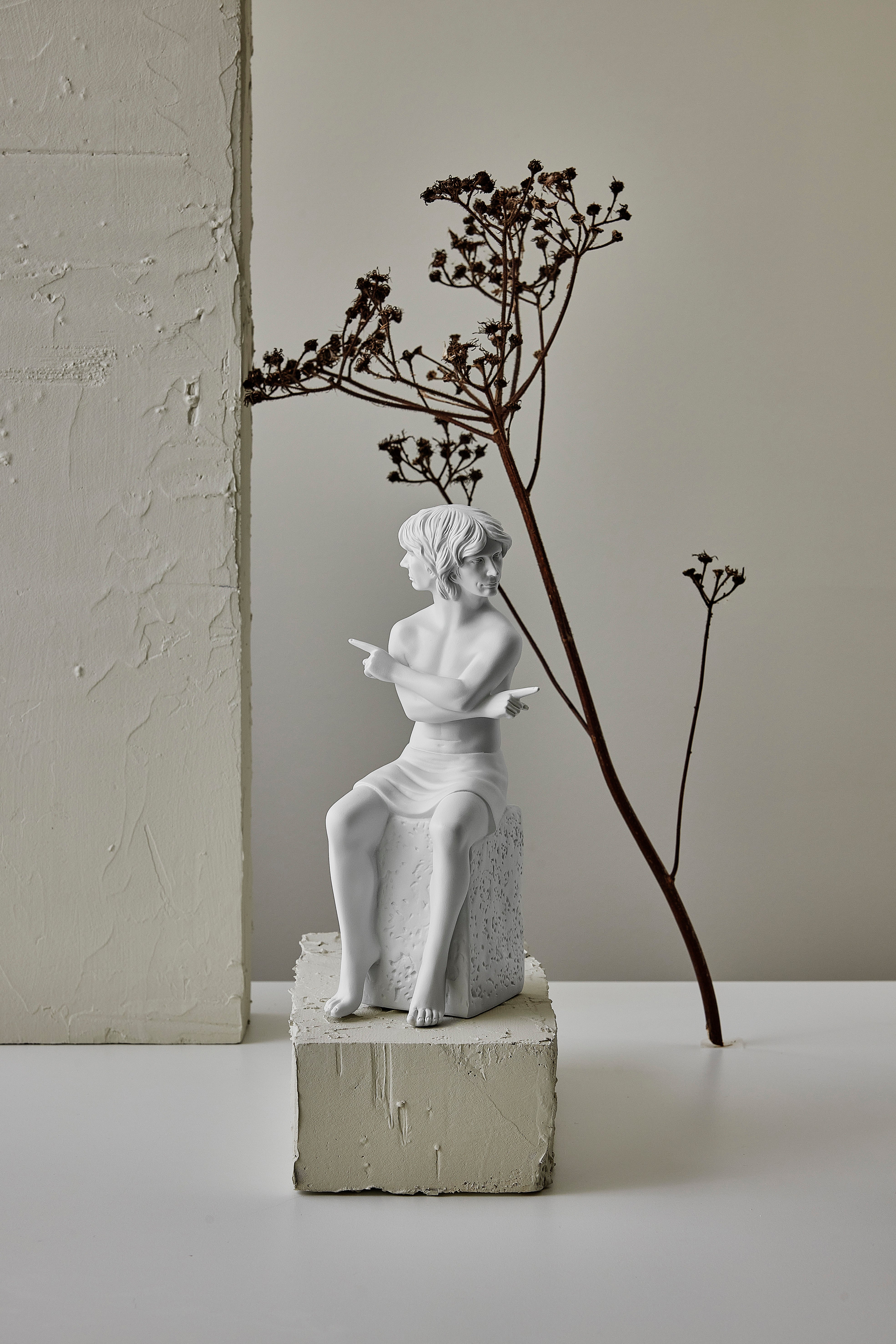 Gemini, Christel, male, porcelain