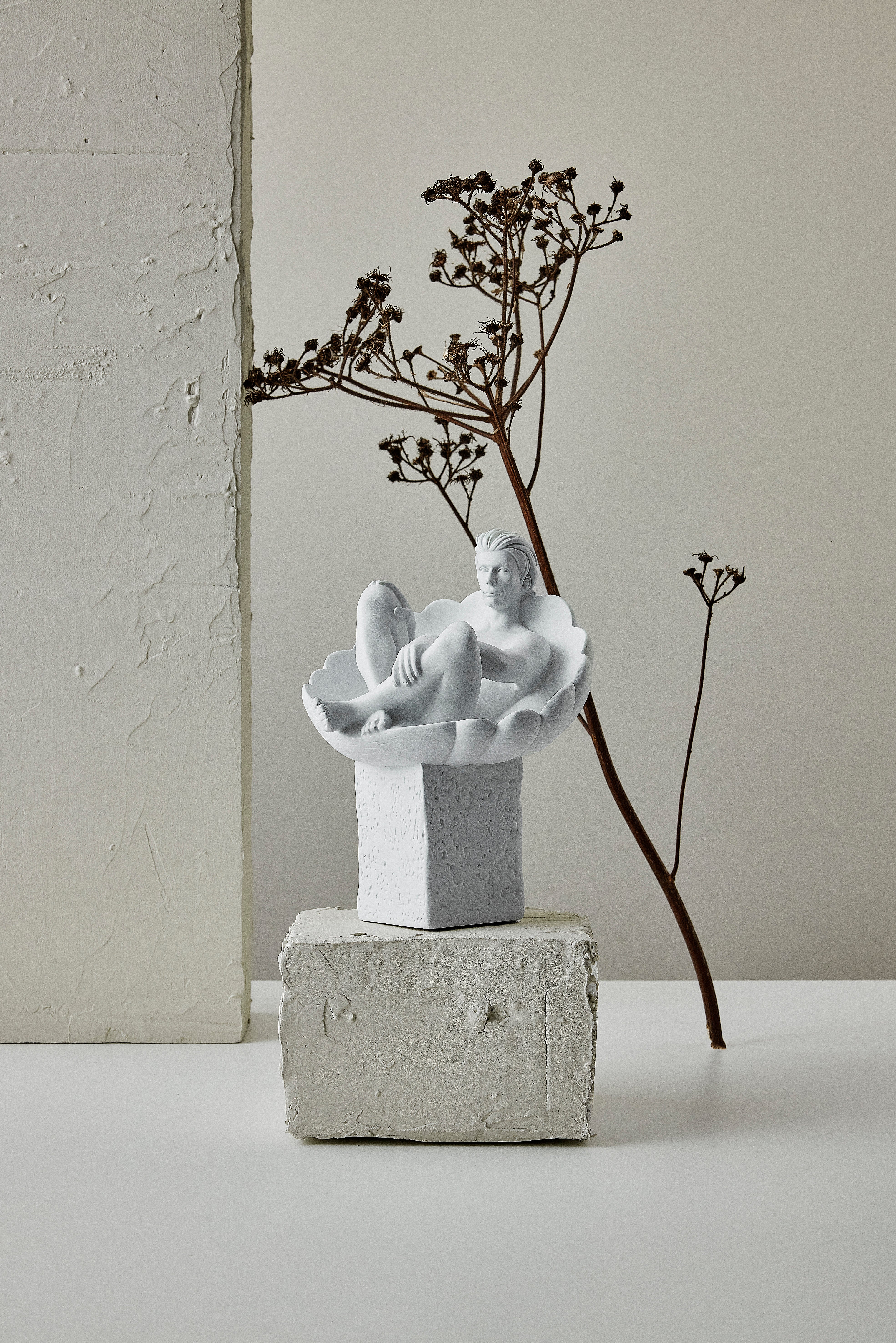 Cancer, Christel, male, porcelain