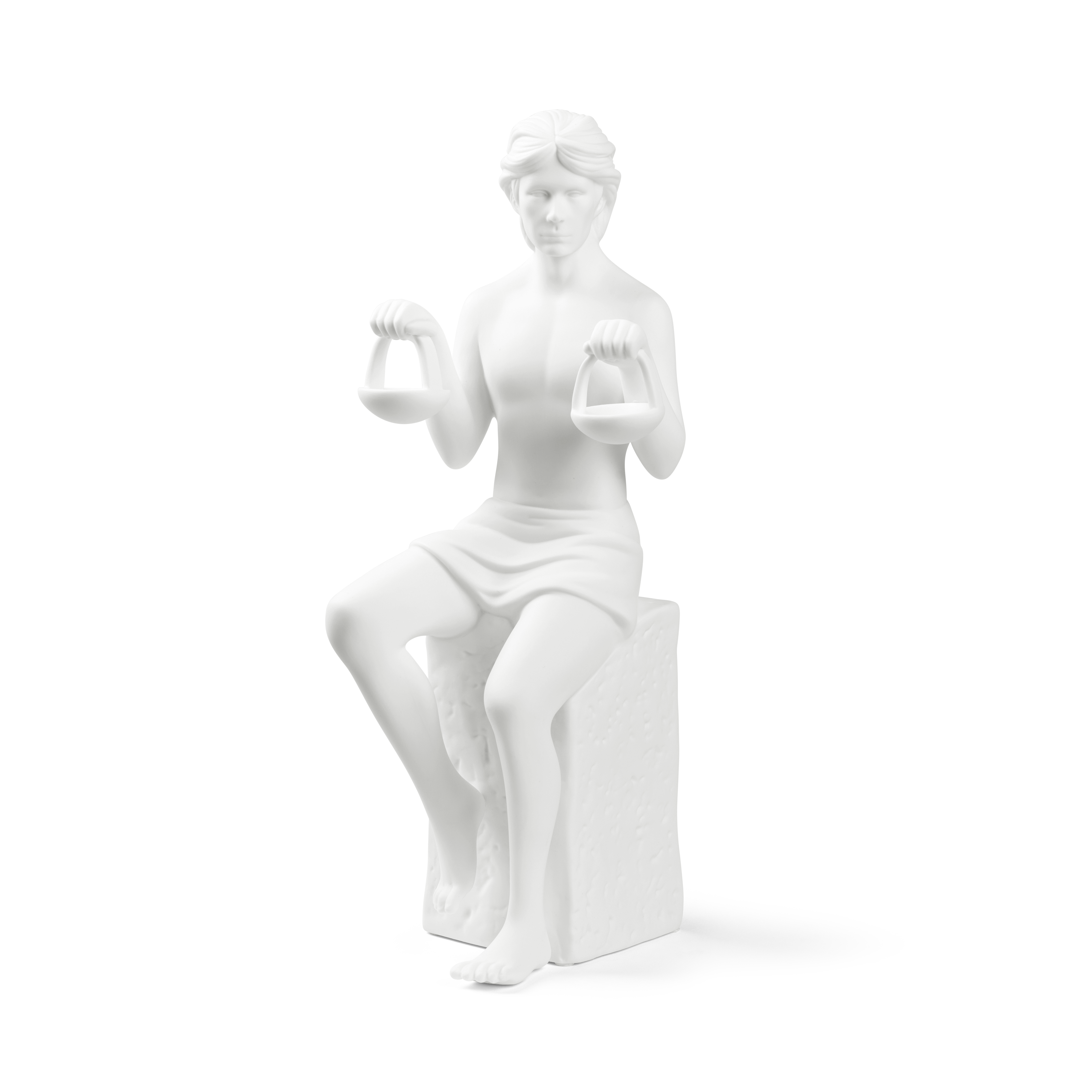 Libra, Christel, male, porcelain