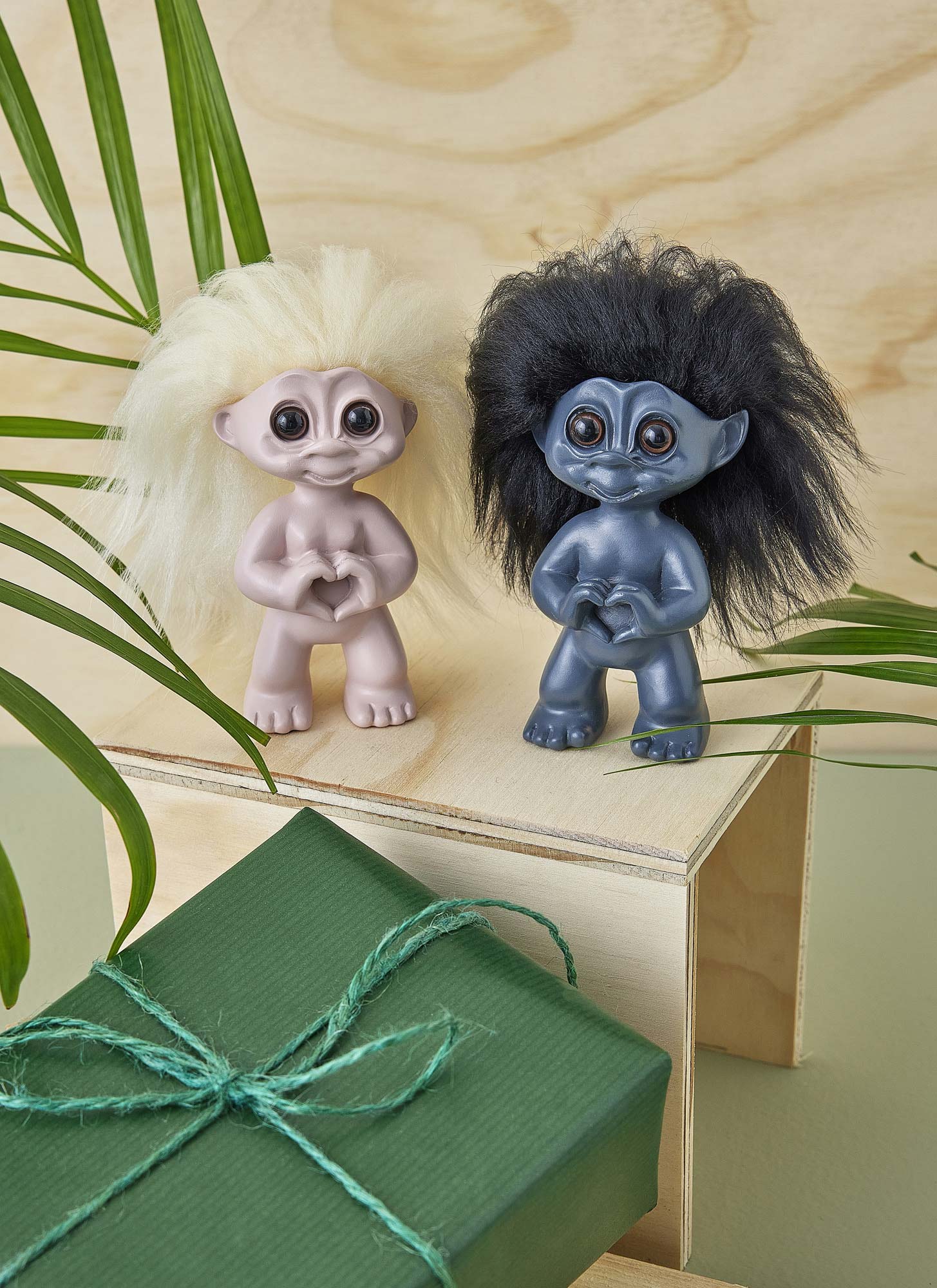 Good Luck Troll (light pink, 9 cm)