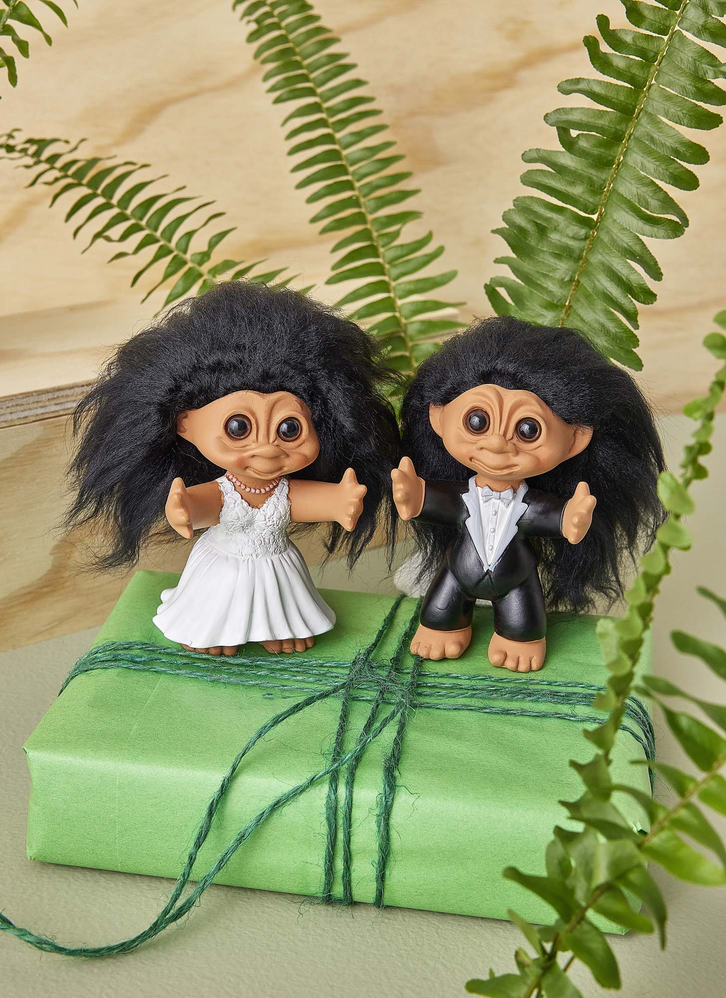 The Wedding Couple (Good Luck Troll, 9 cm)