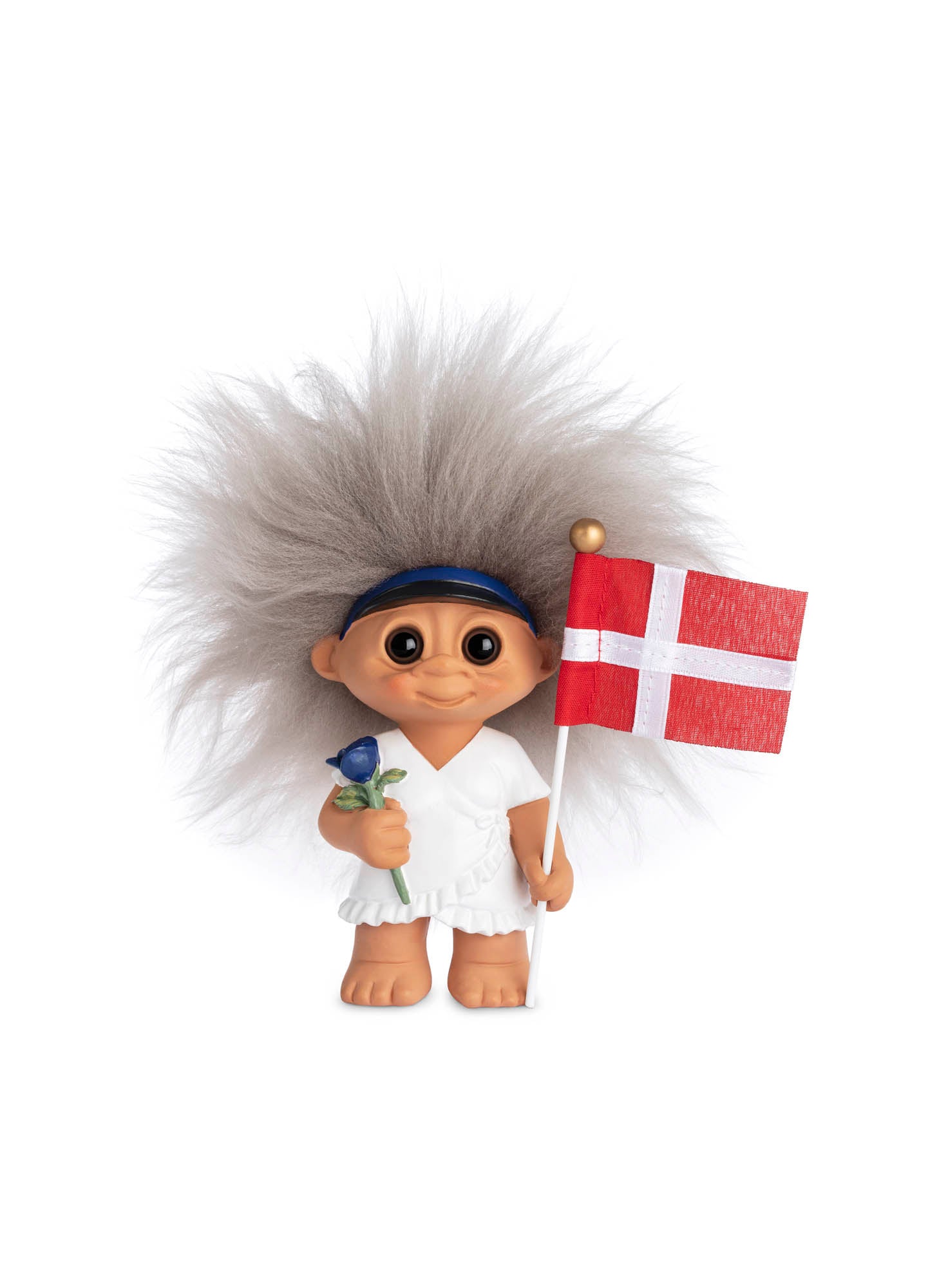 Graduate Girl blue, Good Luck Troll, 9 cm