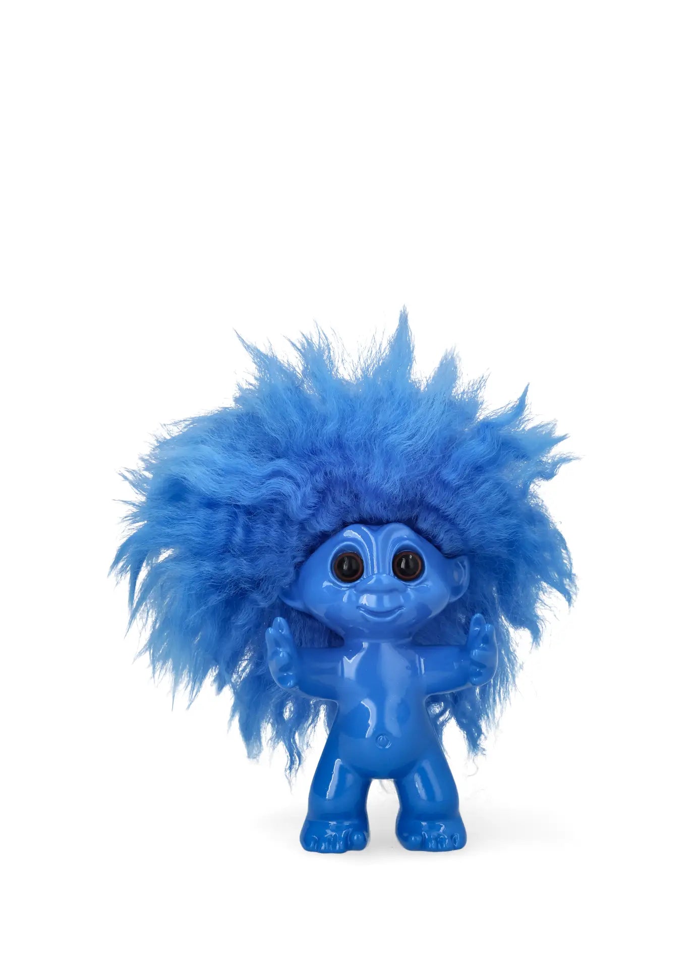 Good Luck Troll, light blue, 9 cm