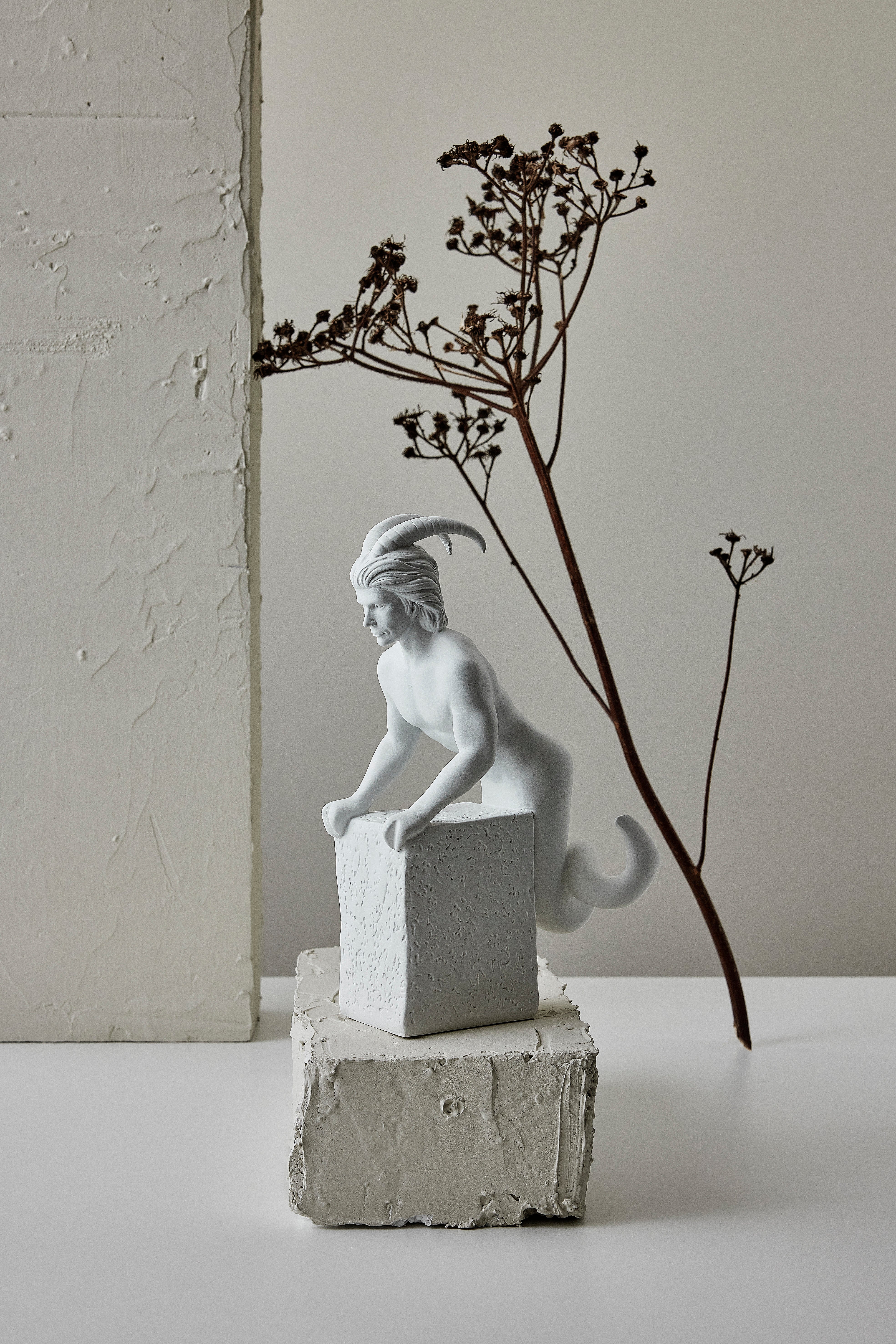 Capricorn, Christel, male, porcelain