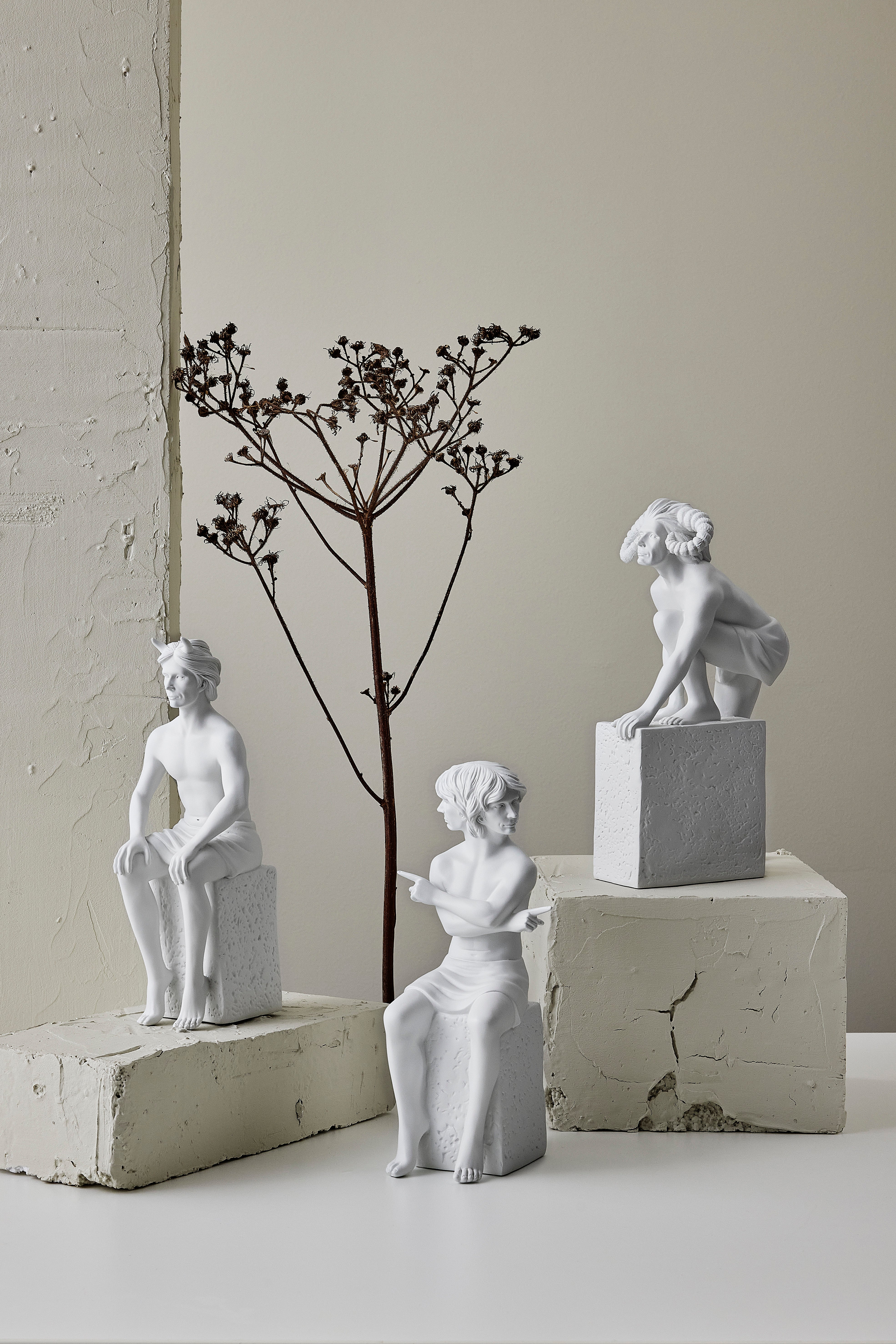 Aries, Christel, male, porcelain