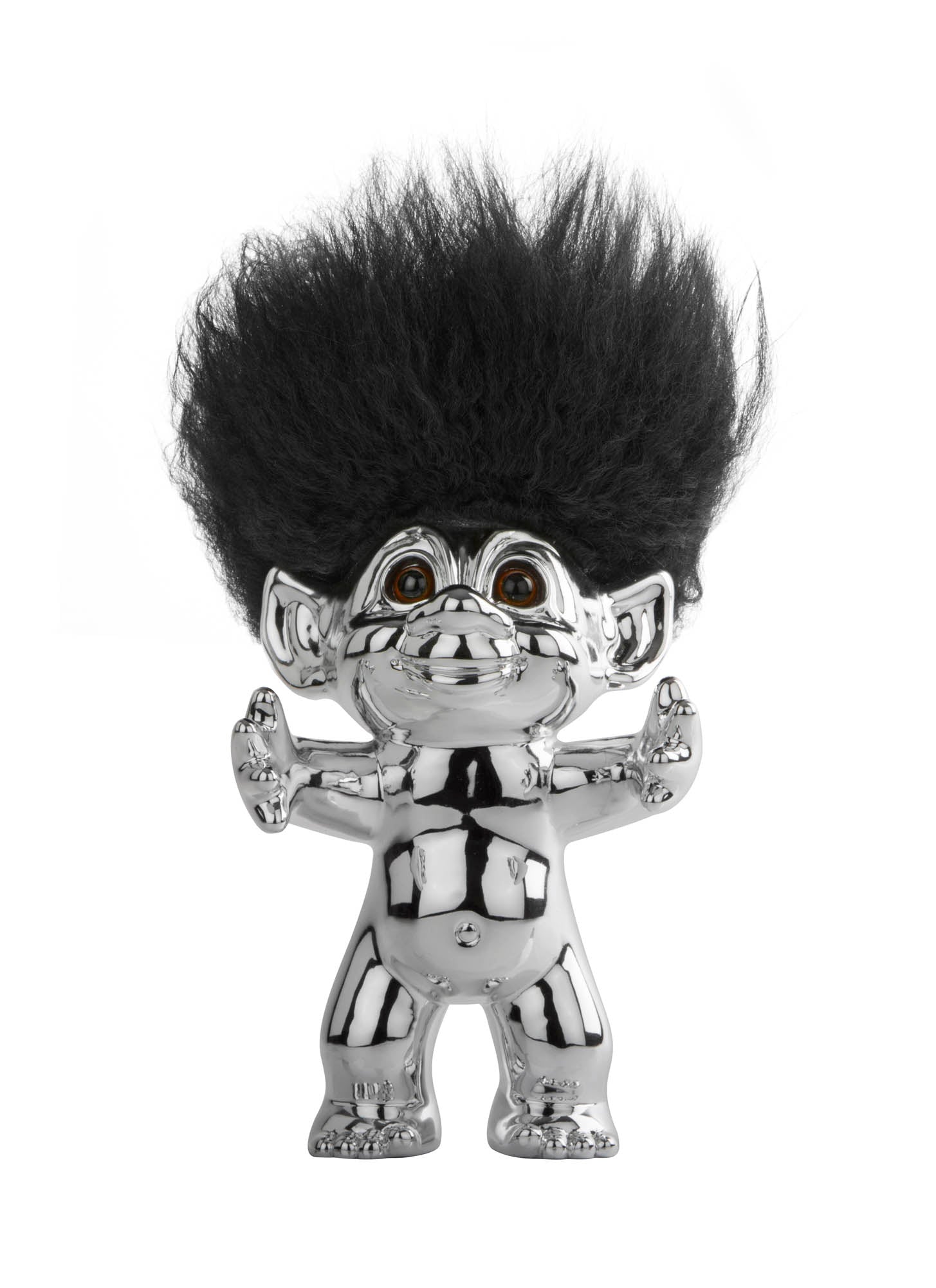 Good Luck Troll (chrome, 15 cm)