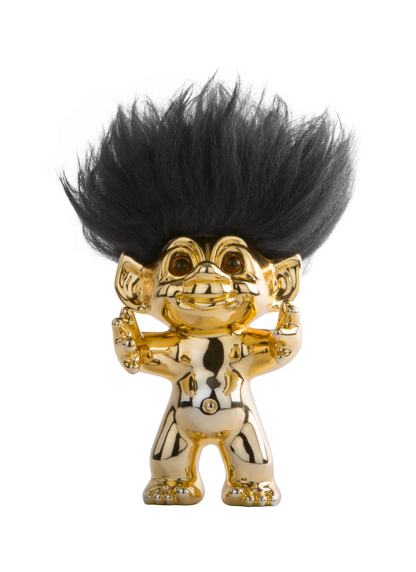 Good Luck Troll (brass, 15 cm)