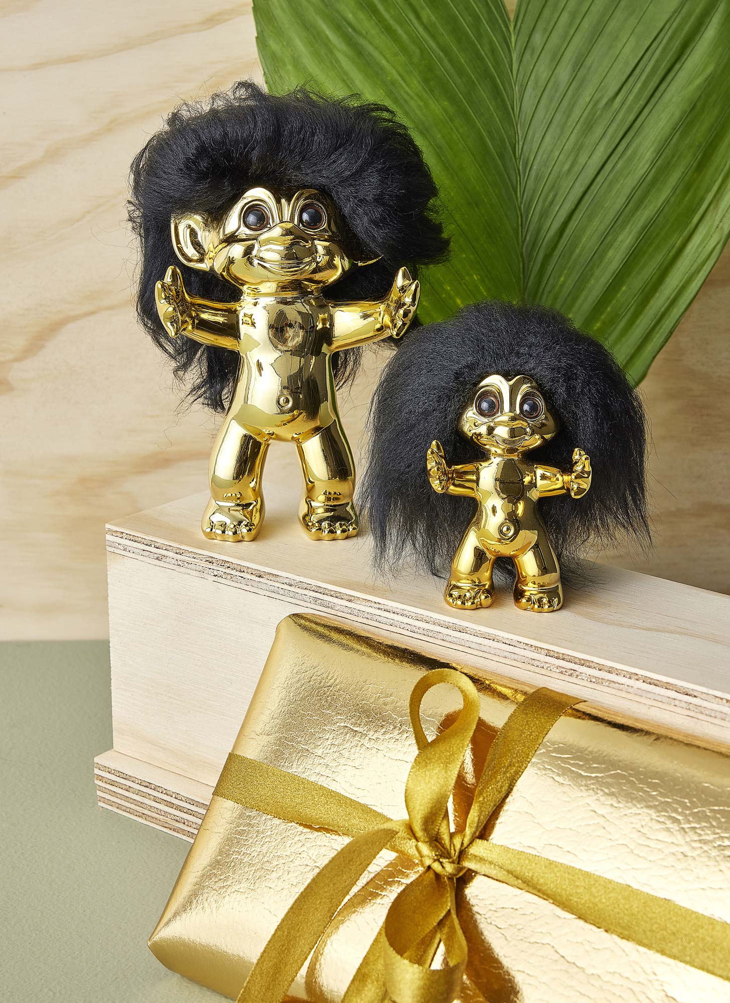 Good Luck Troll (brass, 15 cm)