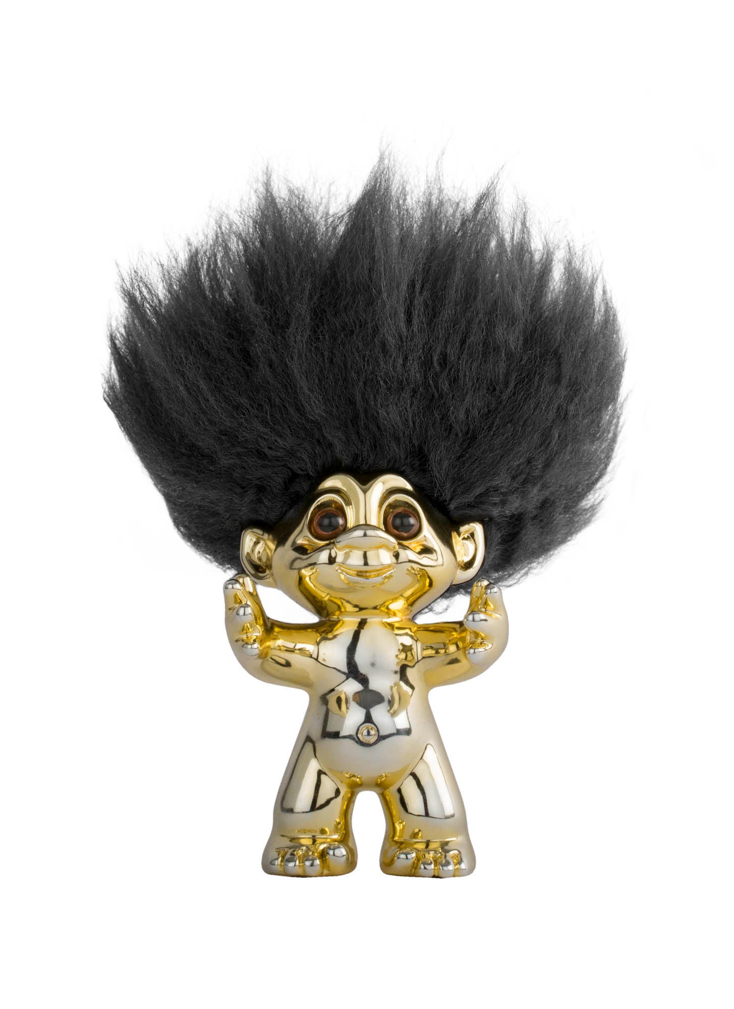 Good Luck Troll (brass, 9 cm)