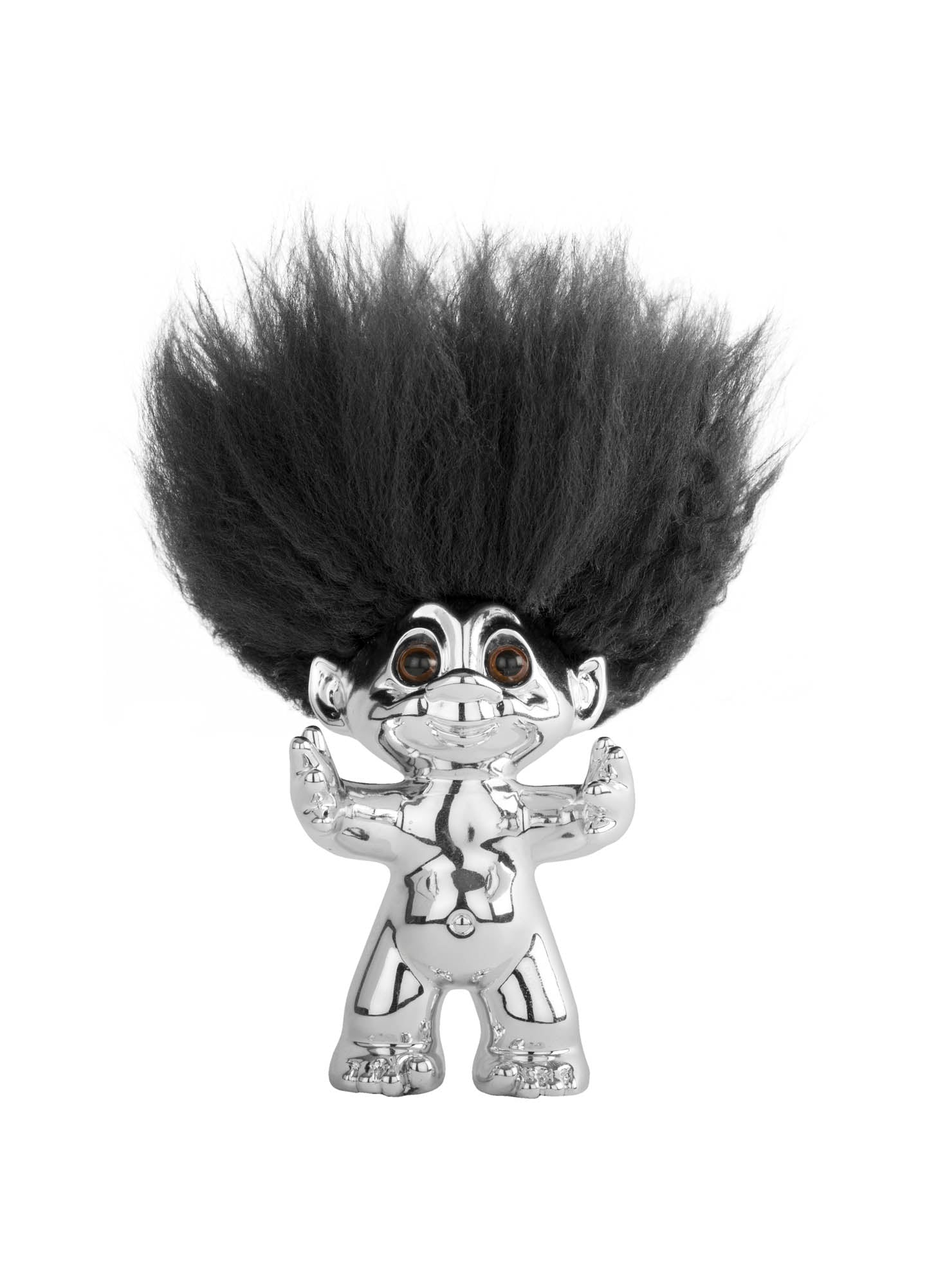 Good Luck Troll (chrome, 9 cm)