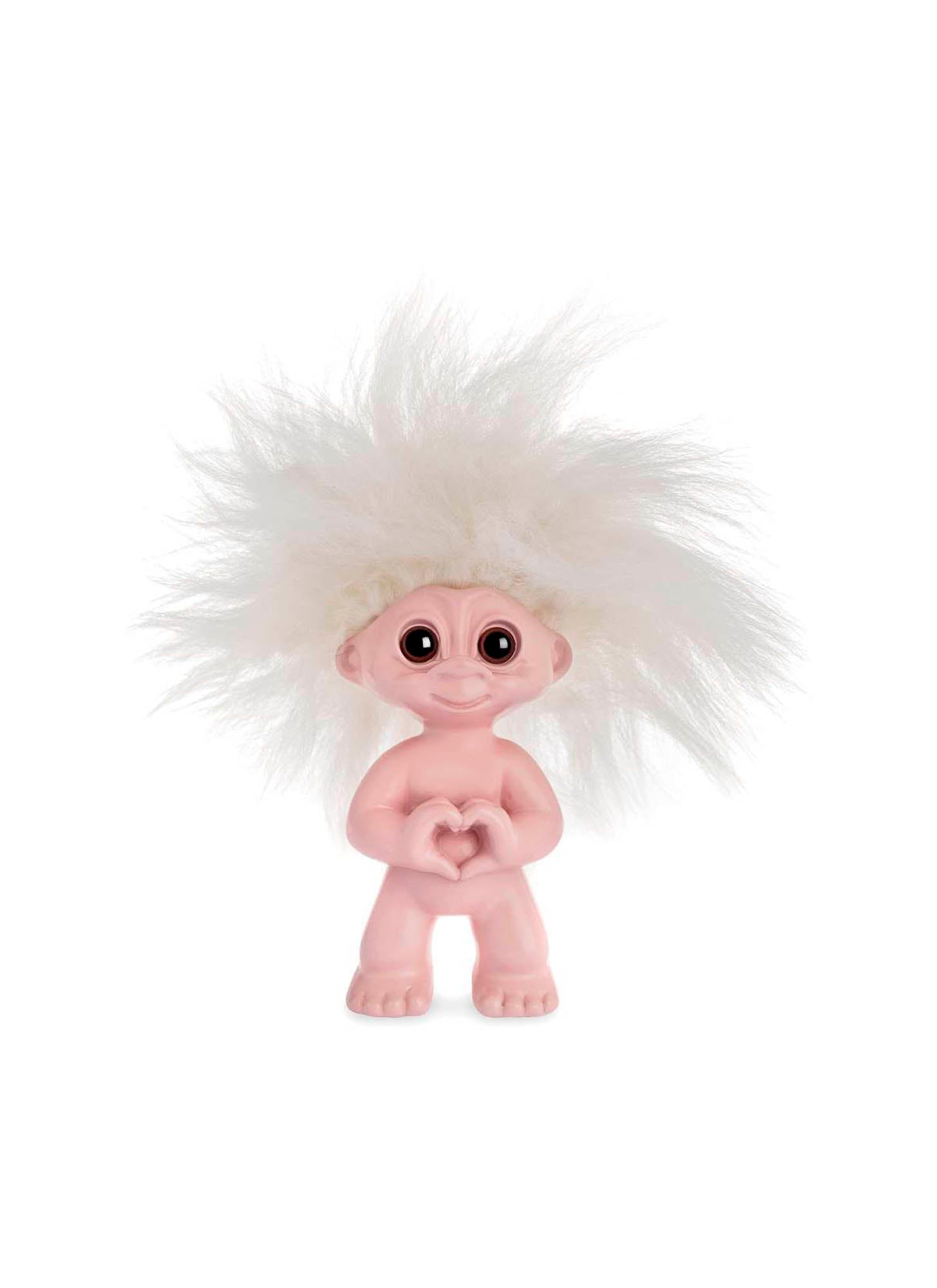 Good Luck Troll (light pink, 9 cm)