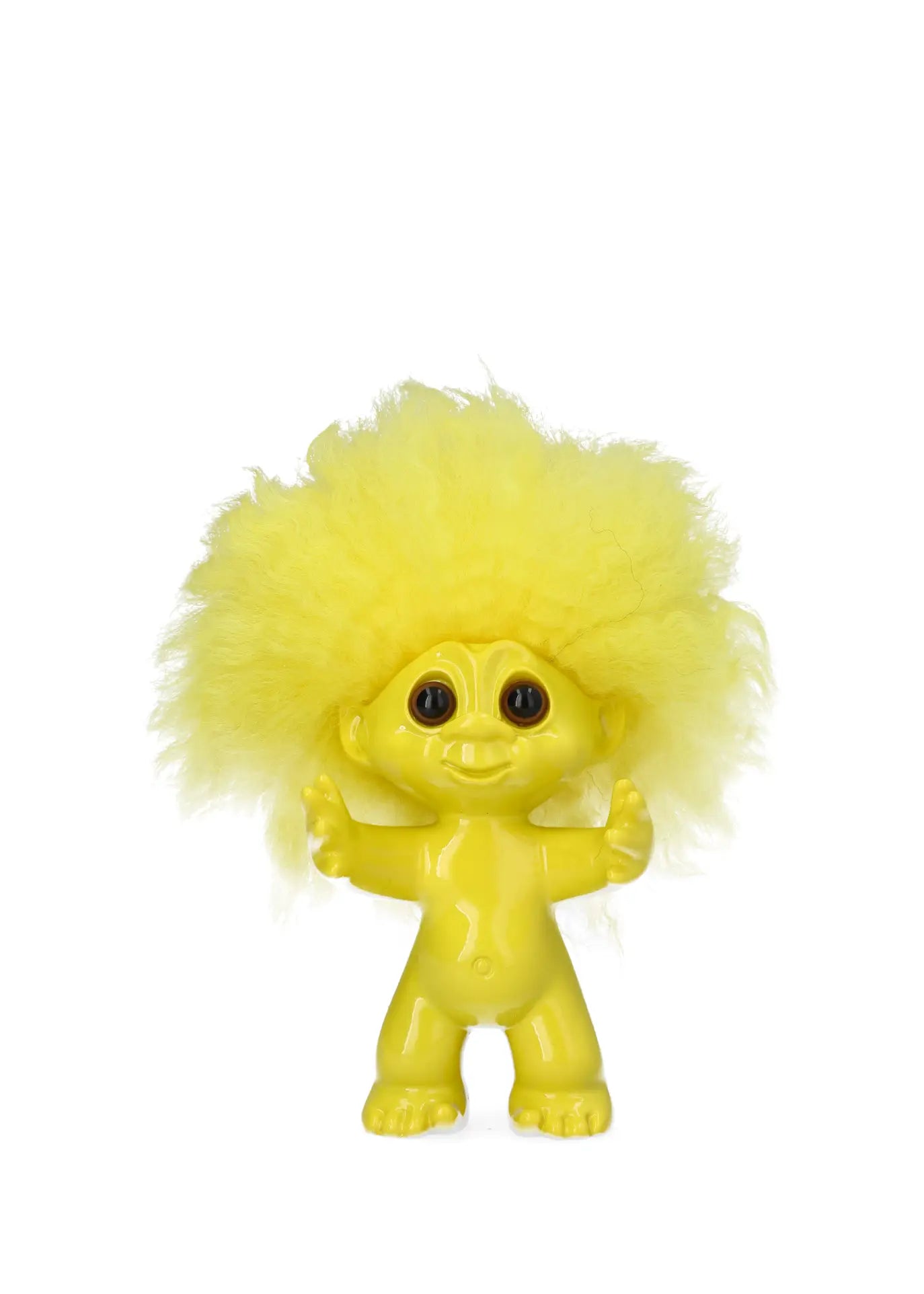 Good Luck Troll, yellow, 9 cm
